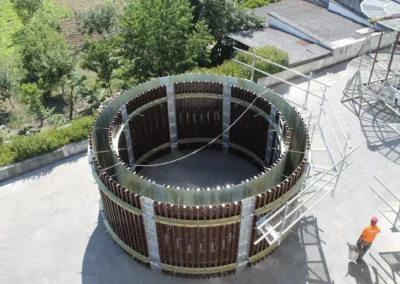 Réalisation des Réservoirs de Stockage à Travers la Wilaya - Lot Nº 02 : Réalisation d'un Chateaux d'eau de 1000m³ a BEN DAOUD